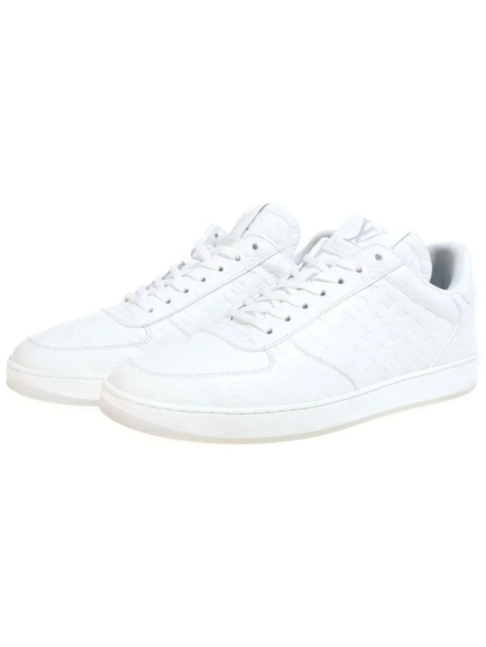 Louis Vuitton Rivoli Line Low Cut Sneakers Monogram White 1 Aari